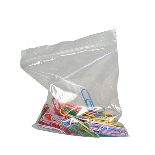 Grip Seal Bags – Clear Resealable Poly Bags (Multiple Sizes Available)