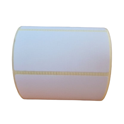 White 4x2 colour-coding label on roll, 
