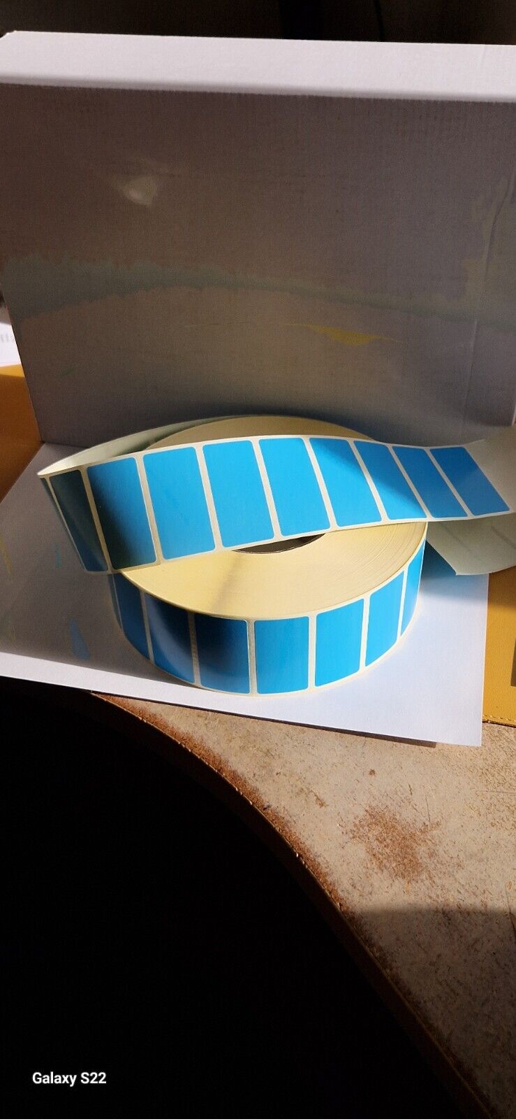 Coloured Labels - 7 Colors to choose from | Self adhesive sticky labels on rolls