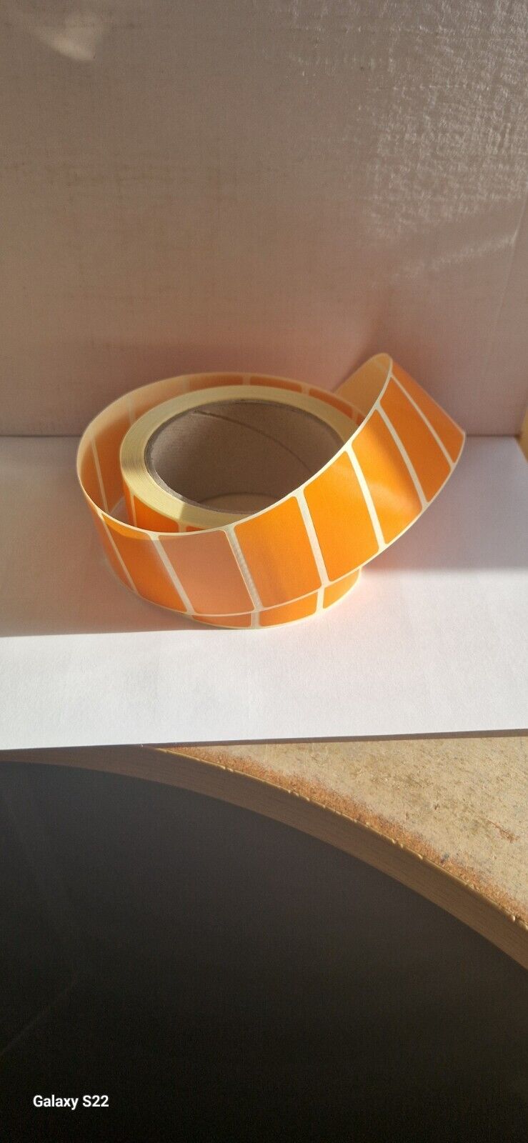 Coloured Labels - 7 Colors to choose from | Self adhesive sticky labels on rolls