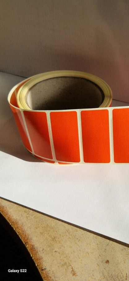 Coloured Labels - 7 Colors to choose from | Self adhesive sticky labels on rolls