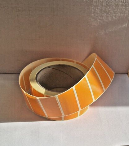 Coloured Labels - 7 Colors to choose from | Self adhesive sticky labels on rolls